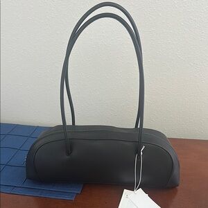 COS eastside bowling bag Black Women's Handbag larger size